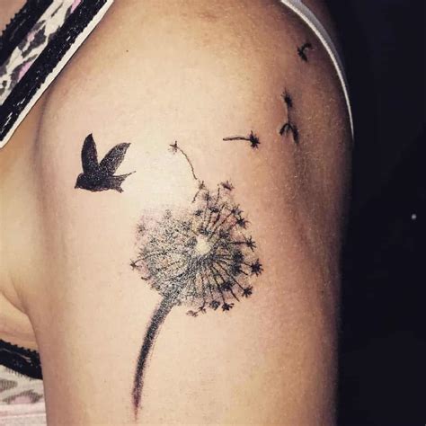 tatuajes de diente de león para mujer|36 ideas de Diente de león 